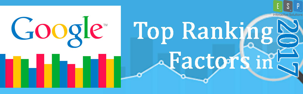 Top ranking factors in 2017