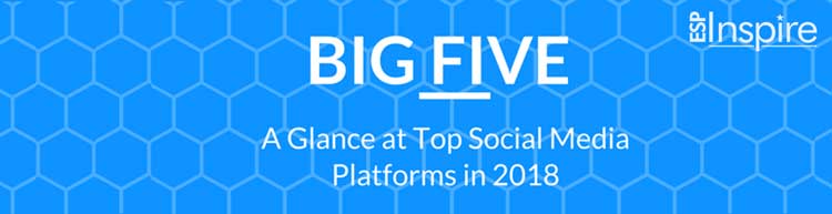 Top 5 social media platforms in 2018